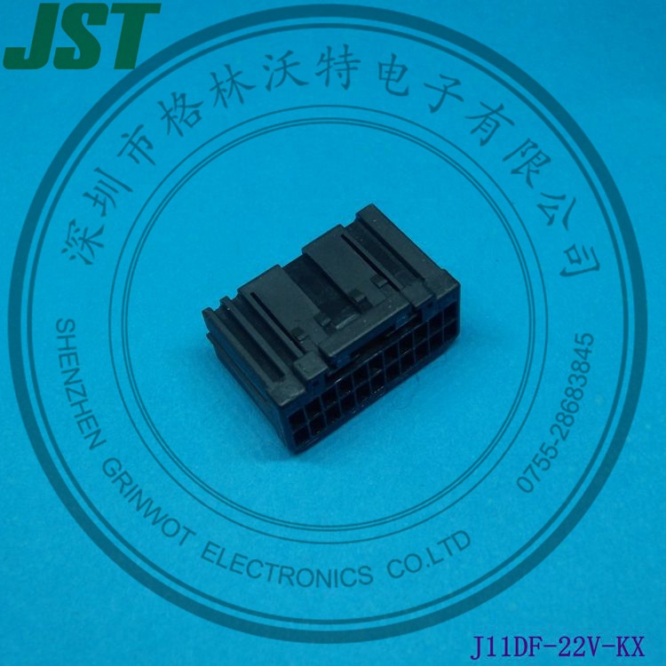 供应J11DF-22V-KX胶壳 2.2间距 JST原厂正品