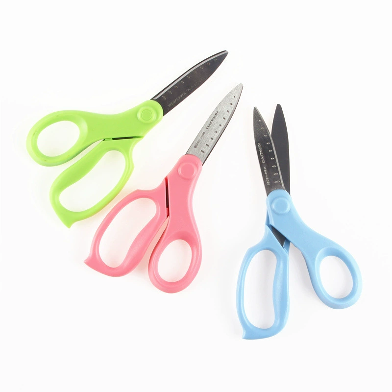 KOKUYO Left-Right Hand Protective Cover HS270 Cute Student Child Scissors Stainless Steel Household
