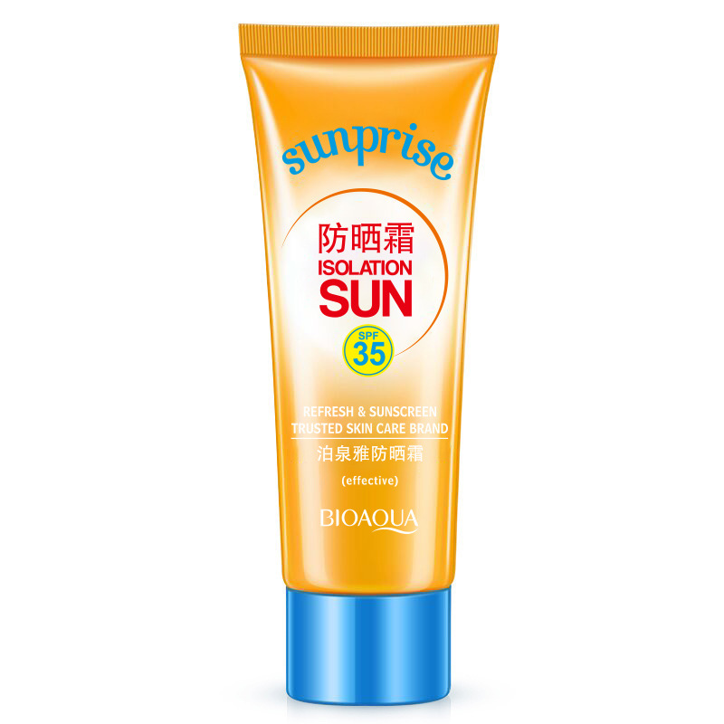 sunscreen cream Moisture nourish Light and thin Concealer Sunscreen quarantine waterproof UV sunscreen cream Cosmetics