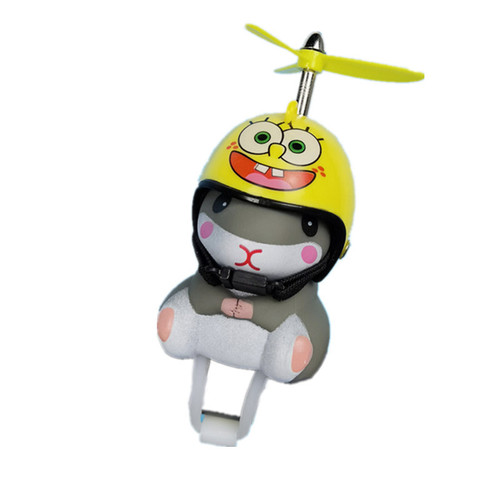 Broken Wind Duck Electric Bicycle Duck Motorcycle Little Yellow Duck Safety Horn Turbo Duck Bamboo Dragonfly Hamster