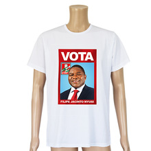 总统选举服定制人像印刷广告T恤文化活动短袖定制来图印刷LOGO