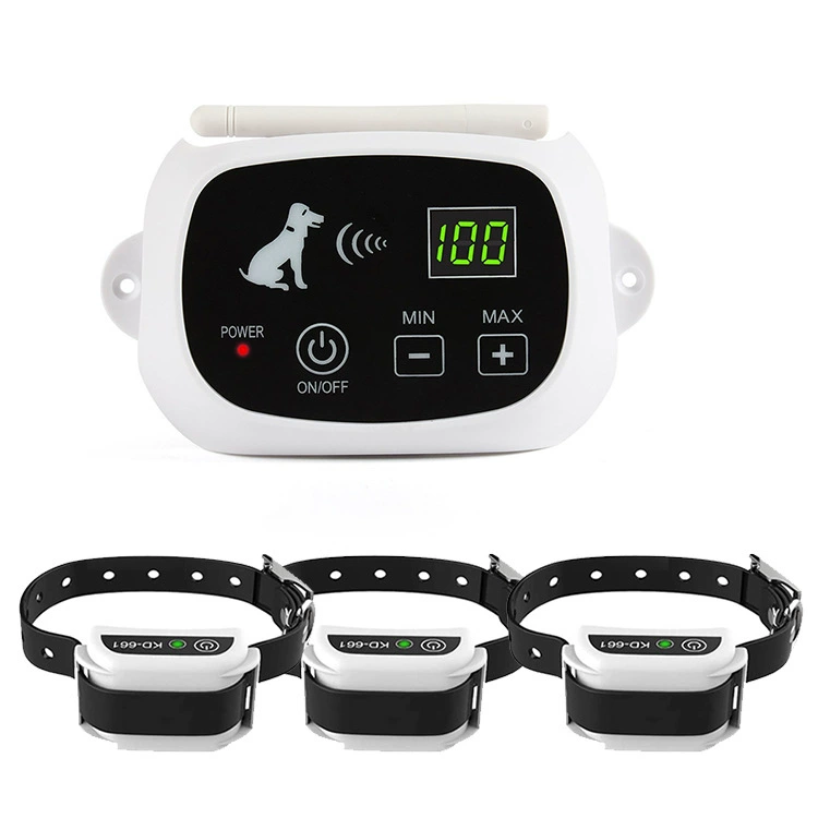 Wireless electronic waterproof fence charging