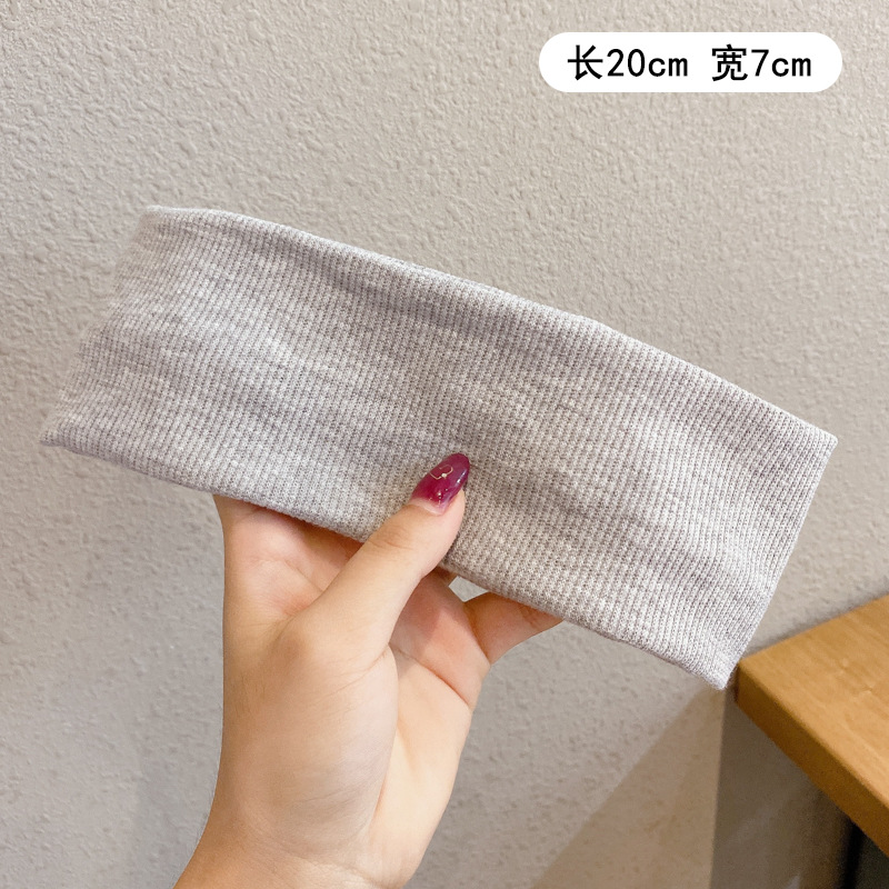 Ouyang Nana mismo estilo de banda de pelo de los deportes de las mujeres Red rojo todo partido sudor absorbente de salir corriendo de punto lavado de cara diadema pañuelo femenino