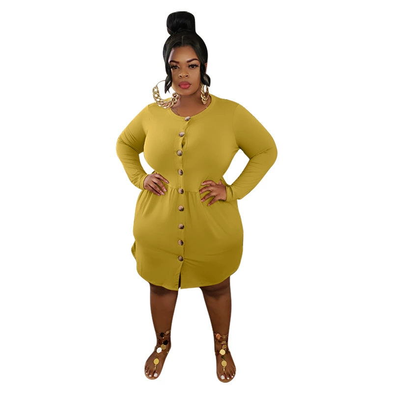 Cardigan, long-sleeve, dress, direct factory sales, slim fit, autumn, plus size