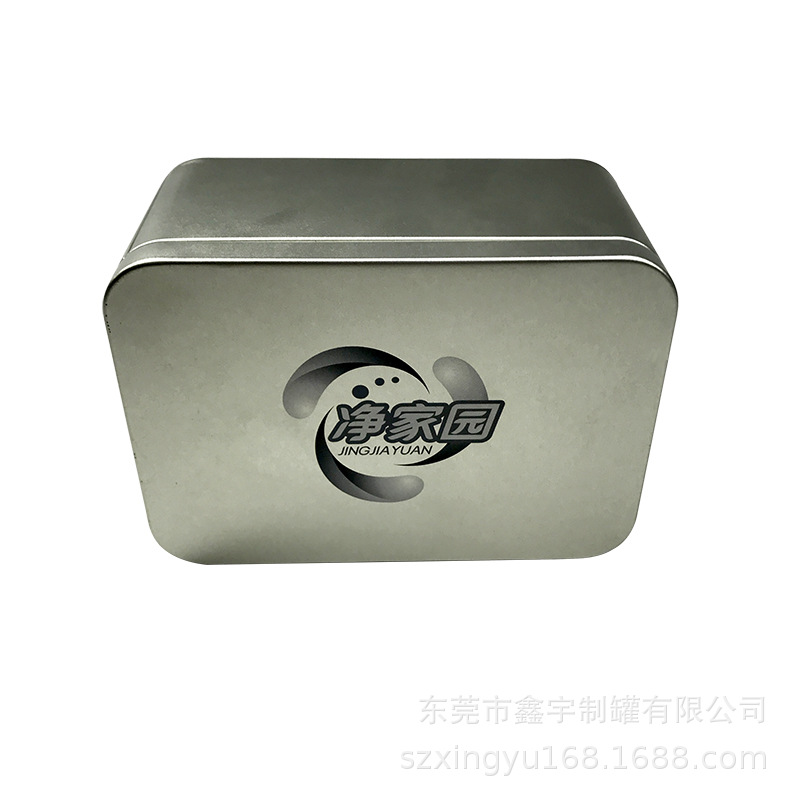 Caja de almacenamiento de joyería cuadrada de estaño de grado alimenticio suministro al por mayor caja de lata segura y confiable