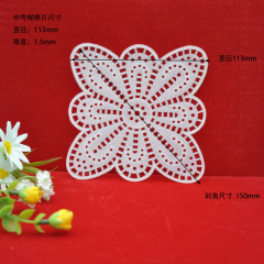 Handwoven Bag Pieces DLY Crochet Bag Materials & Accessories: Plastic Mesh, Butterfly Pieces, Butterfly Flowers&mdash;Available in Small, Medium, and Large Sizes&mdash;Wholesale