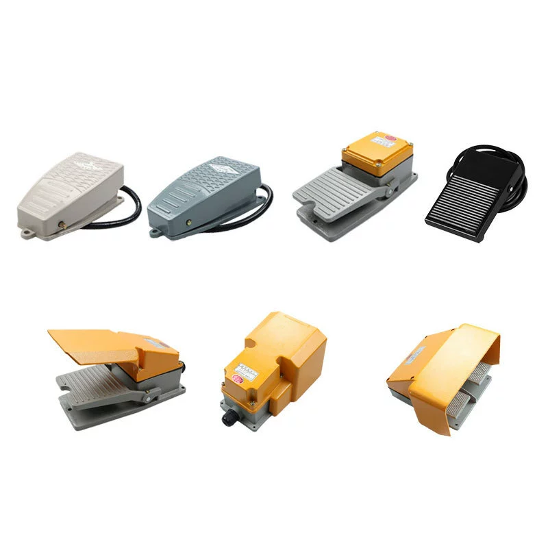 Foot switch EKW-5A-B A-class pedal switch A-class pedal switch aluminum shell A-class silver contact