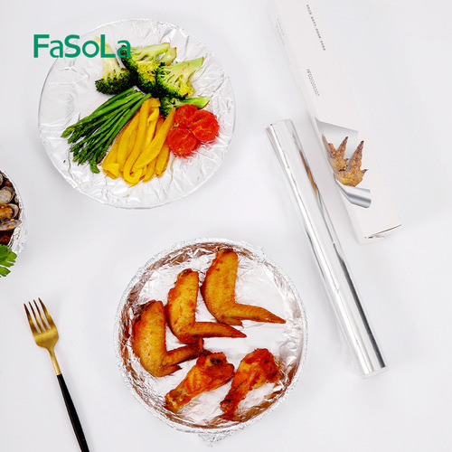 FaSoLa kitchen cooking tin foil barbecue grill paper thickened tin foil oven aluminum foil baking tin foil