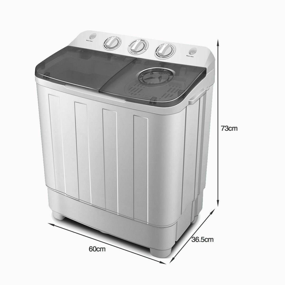 Cross-border e-commerce 5.5KG twin-tub w...