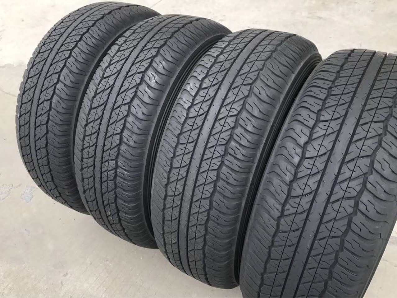 Used Dunlop Tires 265 275 285/60 65 70R17R18 Suitable for Toyota Prado