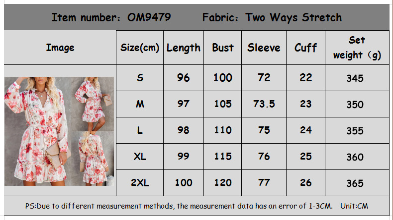 women's fashion printing high waist dress NSKX5800