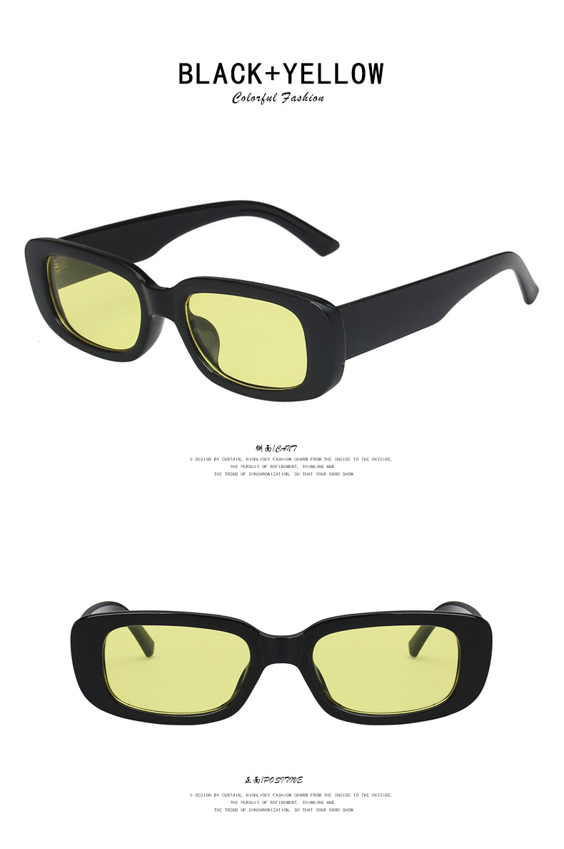 Elegant Hip-hop Retro Resin Square Full Frame Women's Sunglasses display picture 13