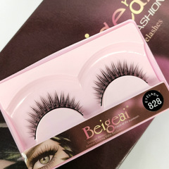 Begonia 828 Series Natural False Eyelashes 10 Pairs Set Handmade Lashes Factory Wholesale