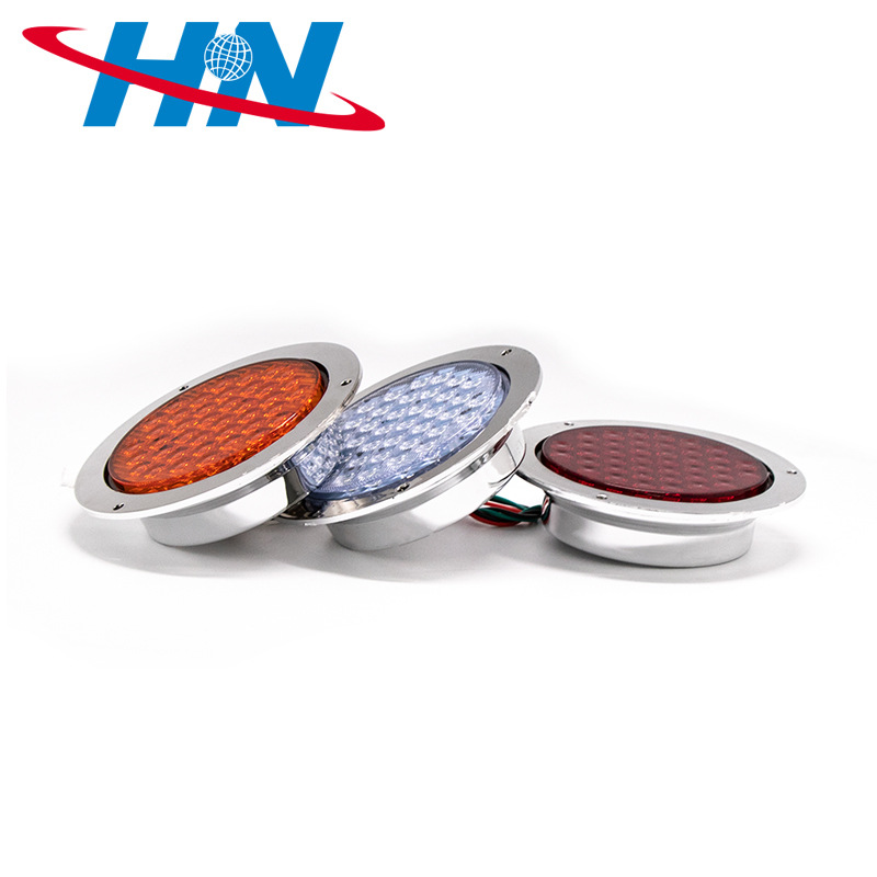 Las ventas de nuevo 12V LED luces traseras redondas suministran una variedad de luces LED camiones europeos y otras luces laterales LED/luces traseras