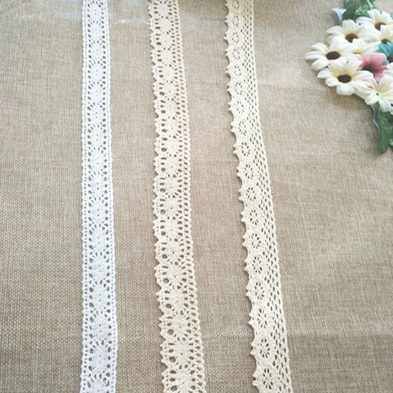 厂家供应蕾丝花边棉线织带服装家纺辅料玩具头饰DIY配件现货 批发