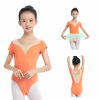 goods in stock wholesale new pattern summer Dance costume Short sleeved Leotard leotards Open file Jumpsuit Short sleeved