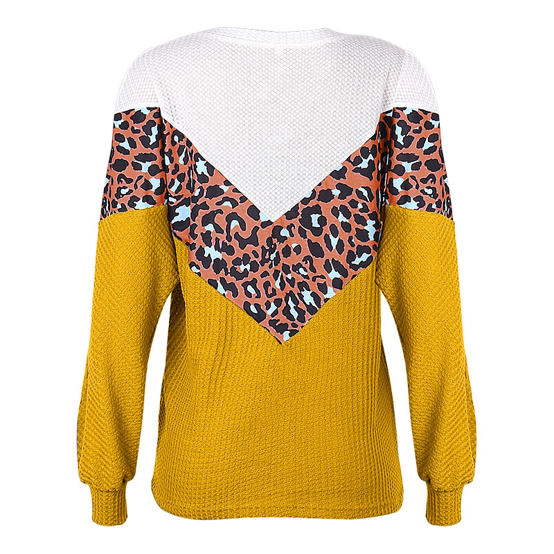 women s long-sleeved printed sweater NSKX5964