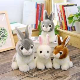 可爱小白兔公仔韩国仿真小兔子毛绒玩具布娃娃玩偶儿童女孩礼物