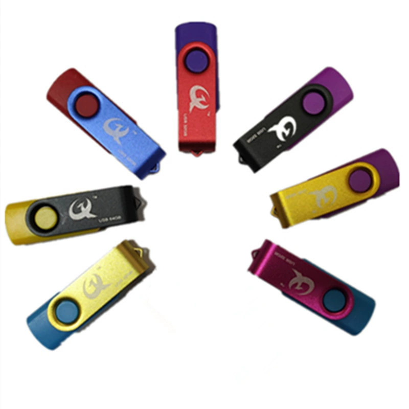 Вращающийся USB-диск небольшой емкости, премиум диск, подарочный аукцион, производитель флеш-памяти с небольшим объемом поколения
