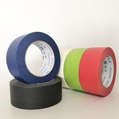 Colored masking tape red, blue, green, black and white DIY decoration spray paint masking color separation masking tape