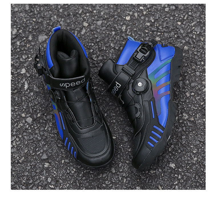 Men's Work Boots Leather Bohemian Low Heel Pointed Toe Square Toe Slip-On Buckle Outdoor Formal Events Boots Shoes_voghion.com