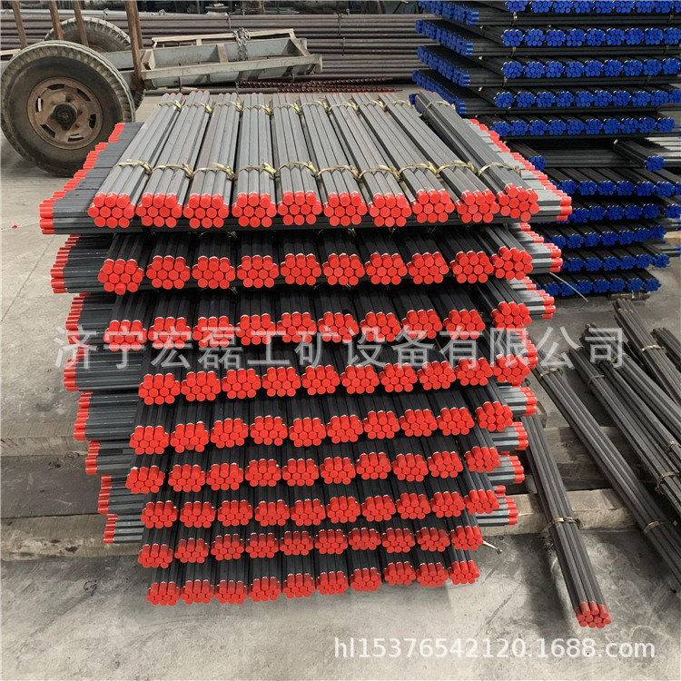 矿用锚索钻杆B19隧道用风钻杆B19气动凿岩机用钻杆钎杆B22价格