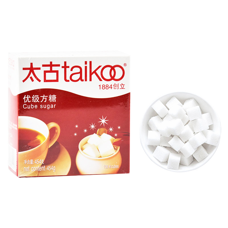 太古优级方糖餐饮装/太古方糖 454g*24盒 咖啡调糖奶茶伴侣整箱