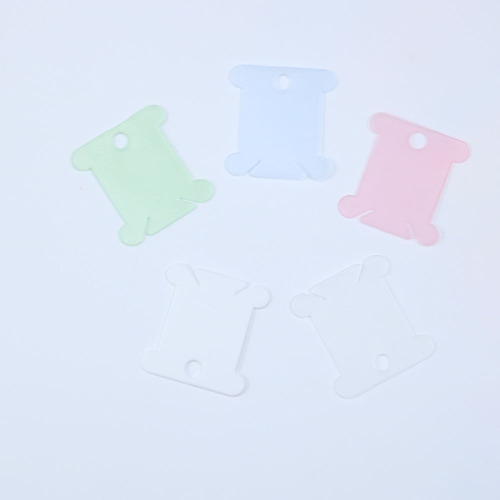 Cross-stitch thread organizer, PP plastic thread organizer, leftover thread organizer, 5-color wholesale
