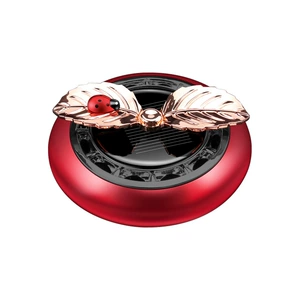 Car Perfume Holder Car Solar Apple Flower Rotary Car with Solid Fragrance Fragrance Car Fragrance Ornaments