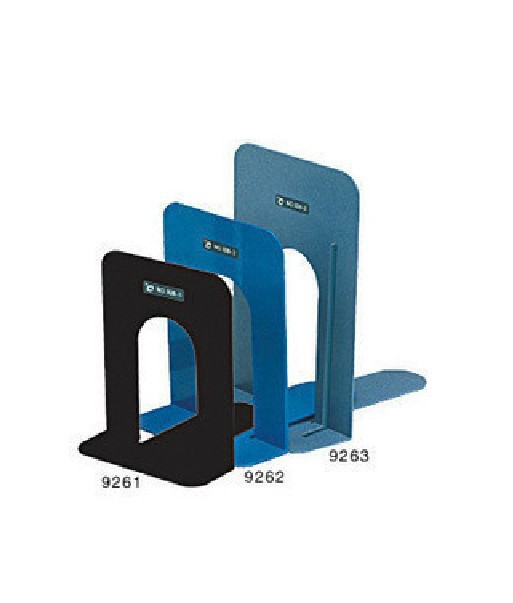 中联水泥指定型号   得力9261铁书立-6.5"(蓝)(2片/付)