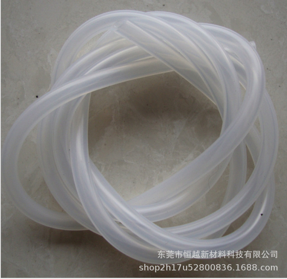 厂家直售食品级茶吧机水管 抽水泵高透明硅胶管 耐拉撕硅胶管