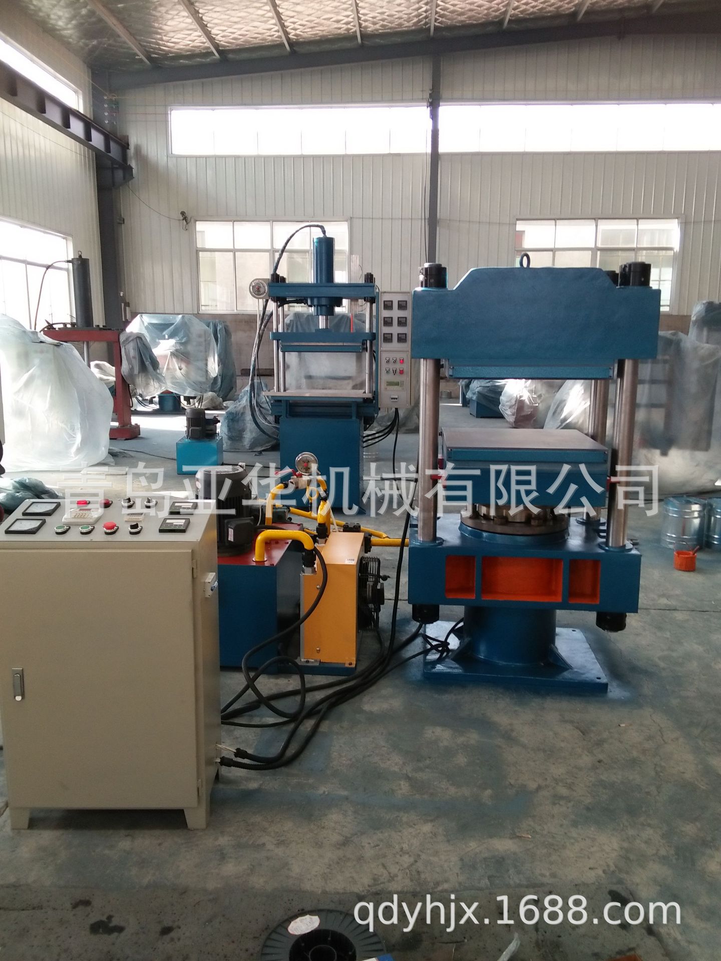 汽车离合器铁片450℃高温压制专业硫化机