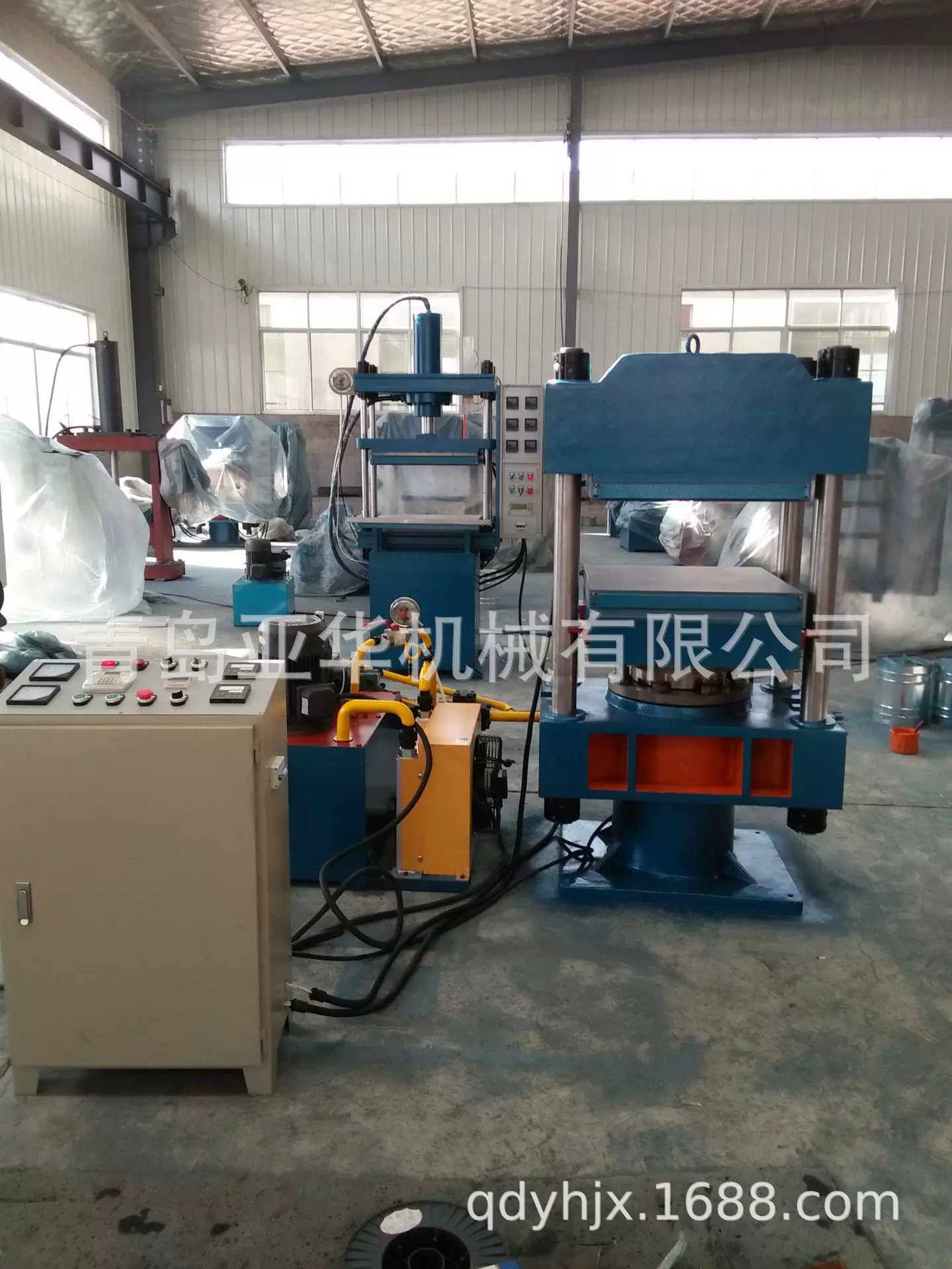 汽车离合器铁片450℃高温压制专业硫化机