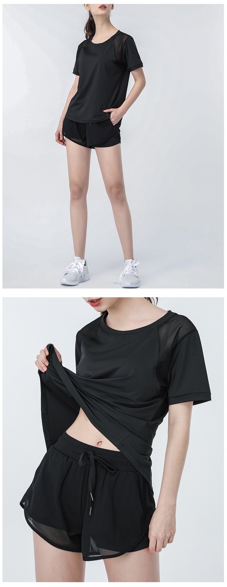 breathable quick-drying sports short-sleeved t-shirt  NSDS15105