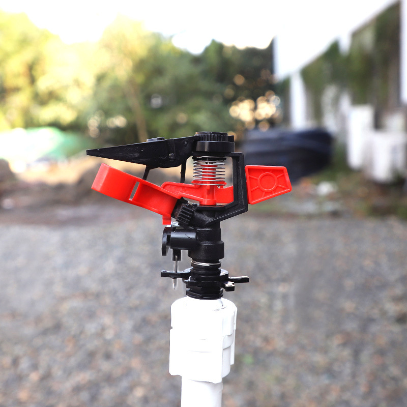 Moriyu pulverizador de plástico rocker rotatorio ajustable pulverizador de césped pulverizador de césped no incluido impuestos