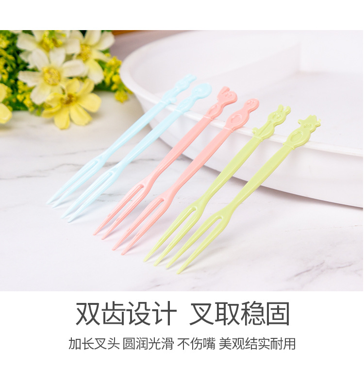 50 Pcs Plastic Dim Sum Fruit Fork 18 50 Pcs Plastic Dim Sum Fruit Fork
