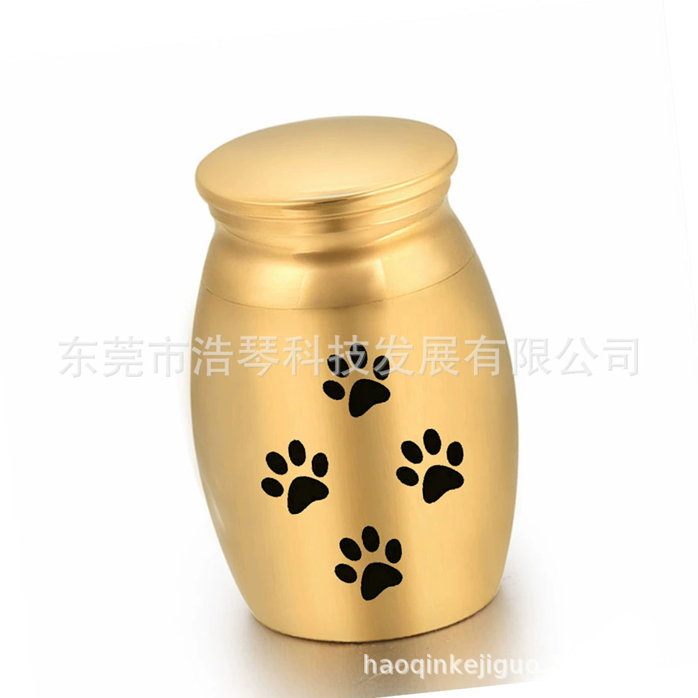 Домашнее животное урна собака коготь печать волос зубы хранения мертвых URN урна кошка собака похороны урна
