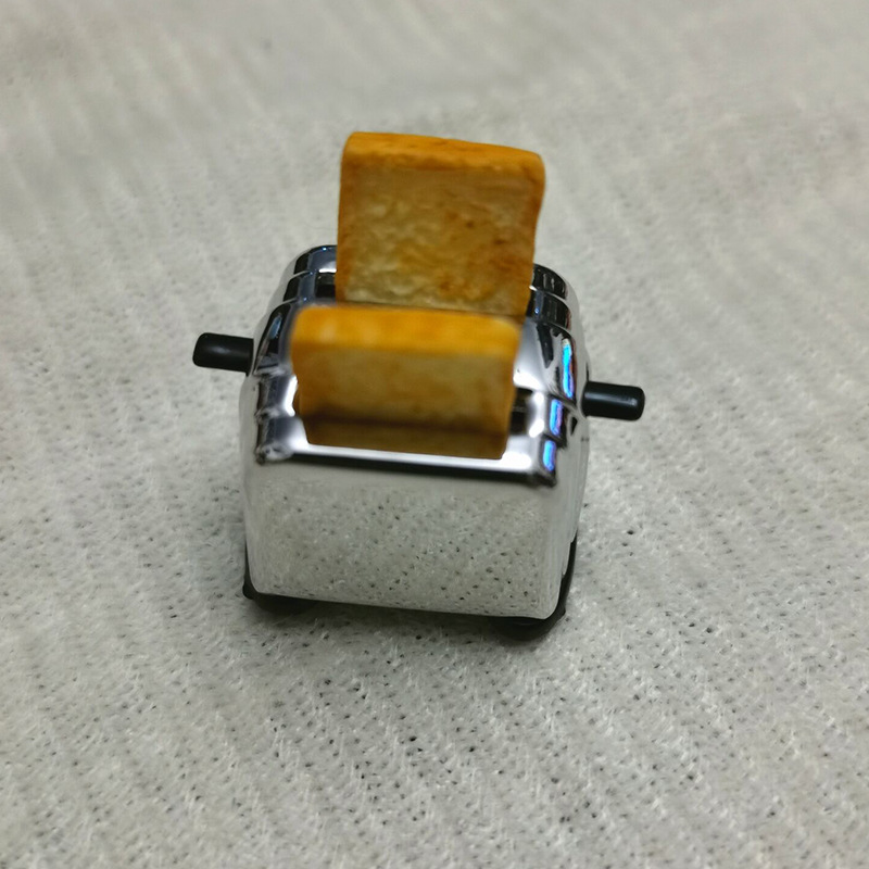 1: 12 Miniature Bread Mini Model life scene Box re-ment Toys Dollhouse Decoration kitchen parts
