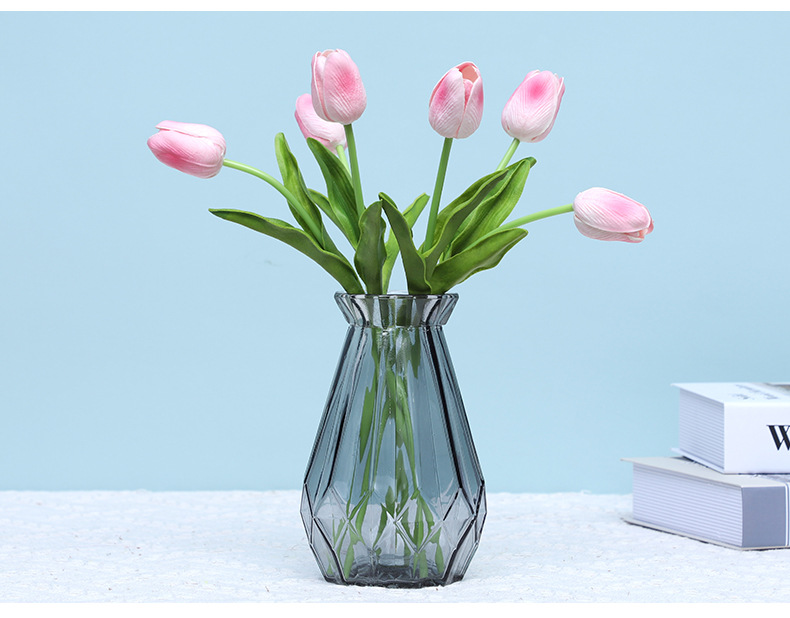 1 Piece Quantity Elegant Romantic Tulips Plastic Silk Flower Artificial Flowers