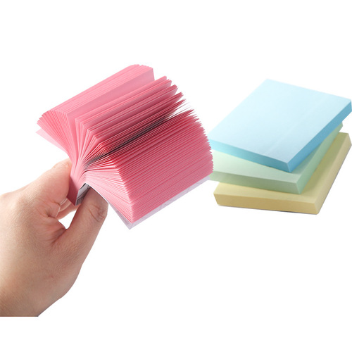 Office stationery sticky note student small note book tearable creative cute note index note paper