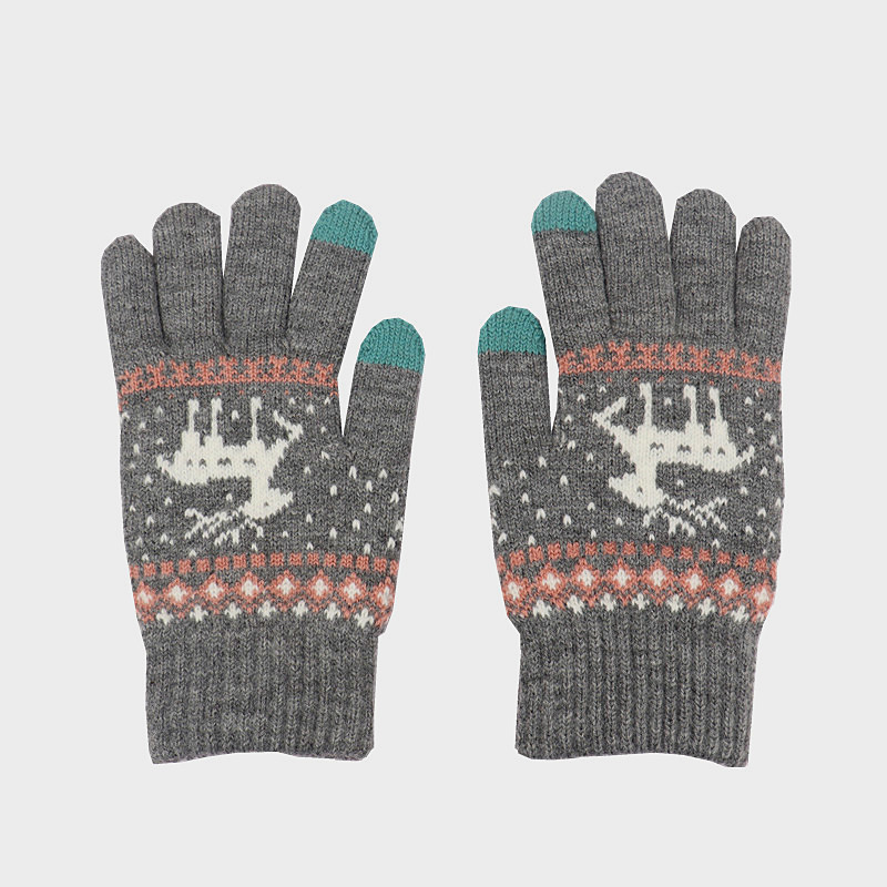 Simple Style Deer Polyester Gloves 1 Pair display picture 12