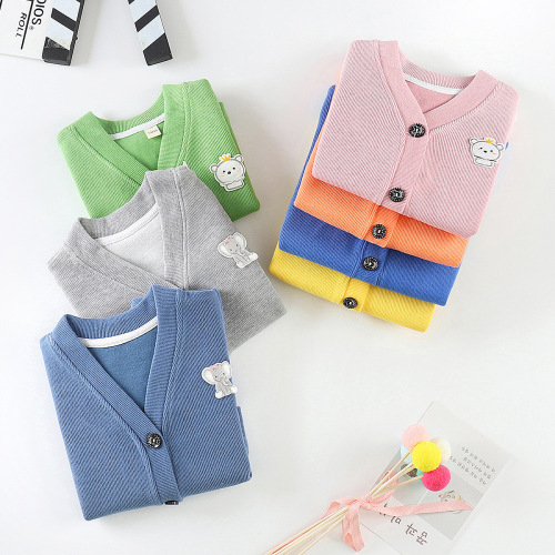 Baby Knit Cardigan Jacket for Infants and Toddlers, Boys and Girls, Children's Autumn and Winter Outerwear, Knitwear for Kids
