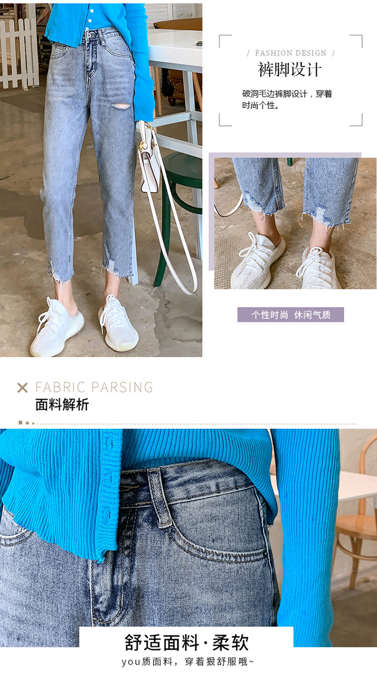 Pantalon léger femme en coton - Ref 3430260 Image 42