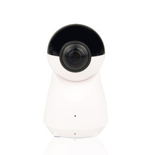360全景相机高清夜视双鱼眼双镜头语音家用VR广角全景安防摄像机