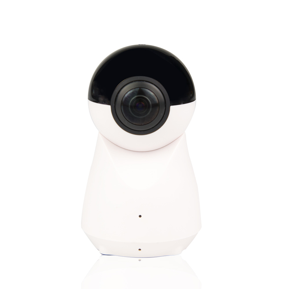 Câmera panorâmica 360 HD visão noturna dupla lente olho de peixe dupla voz casa VR câmera de segurança panorâmica grande angular