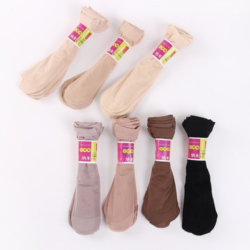 Manufacturer Summer women's thin velvet pepper short stockings wear-resistant reinforced anti-falling steel stockings wholesale