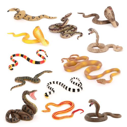 Amazon's best selling simulated wild animal model reptile python cobra corn snake children's toys