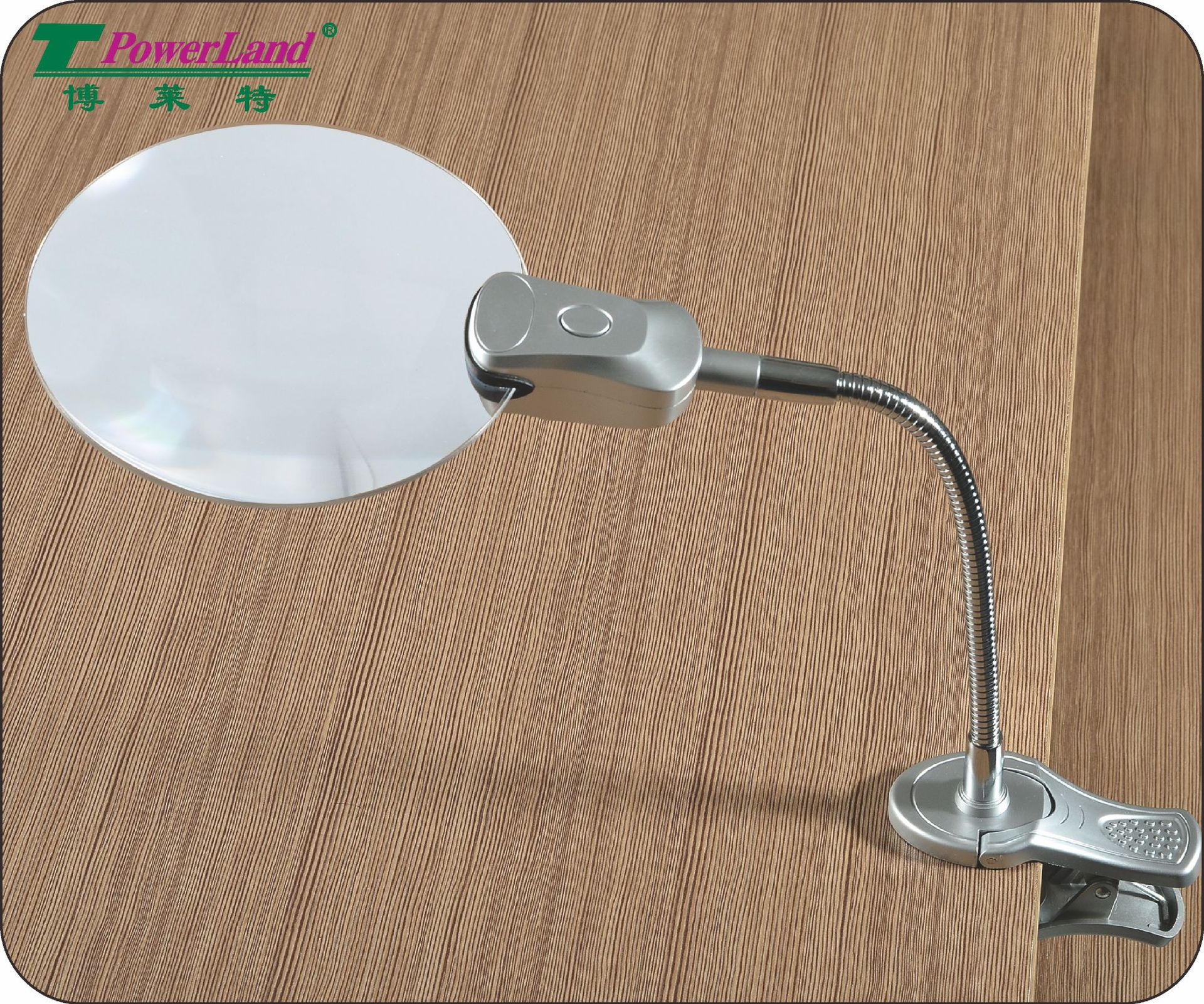 厂家直销127mm TS4127L夹式放大镜 桌面放大镜