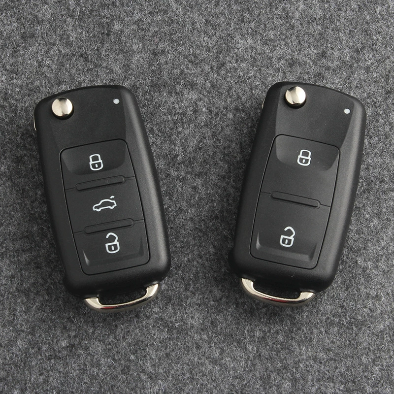 Подходит для ключа Volkswagen Shell Passat Jetta Golf Sagitar Skoda складной корпус пульта дистанционного управления