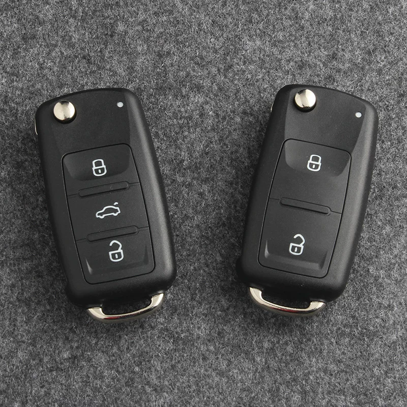 Подходит для Volkswagen: корпус ключа Passat Jetta Golf Sagis, складной дистанционный ключ